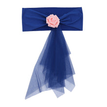 Load image into Gallery viewer, Chair Organza Bowknot for Wedding Party Birthday Banquet Events Supplies Chair Cover Sash Decoration